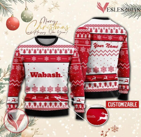 Wabash College Custom Ugly Christmas Sweater, Unique Gift For Fans - Vesles2014s