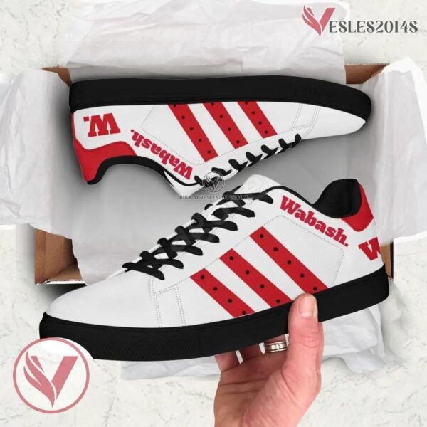 Wabash College Logo Stan Smith Shoes For Men And Womens - Vesles2014s 1