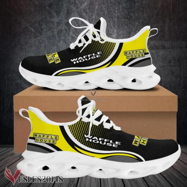 Waffle House Custom Shoes, Best Running Shoes For Fans - Vesles2014S 1
