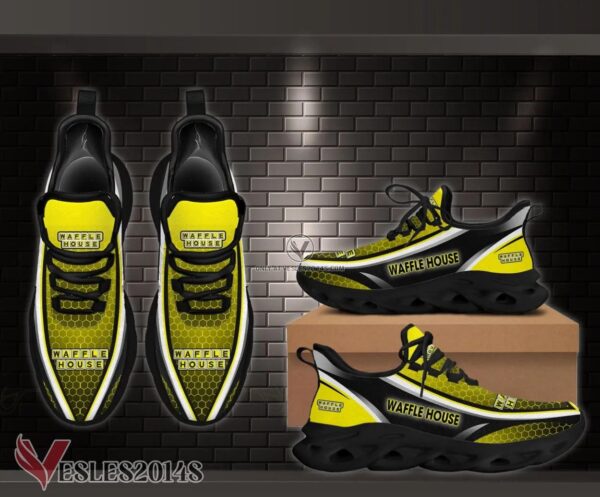 Waffle House Custom Shoes Style 4, Best Running Shoes For Fans - Vesles2014S