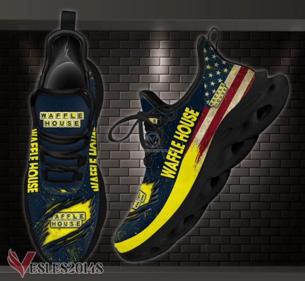 Waffle House Custom Shoes Style 6, Best Running Shoes For Fans - Vesles2014S