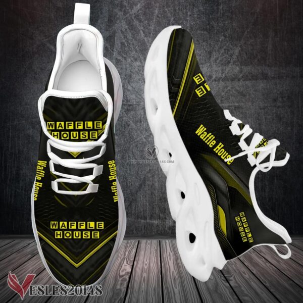 Waffle House Logo Custom Shoes, Best Running Shoes For Fans - Vesles2014S 1