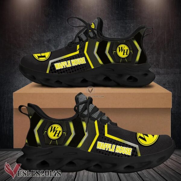 Waffle House Logo Custom Shoes Style 50, Best Running Shoes For Fans - Vesles2014S