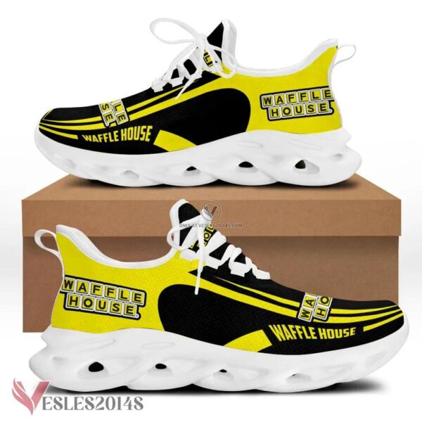Waffle House Logo Custom Shoes Style 8, Best Running Shoes For Fans - Vesles2014S 1