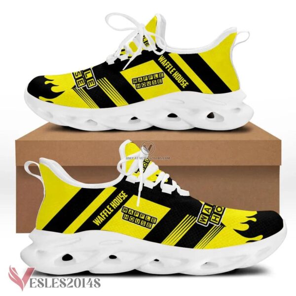 Waffle House Logo Custom Shoes Style 9, Best Running Shoes For Fans - Vesles2014S 1