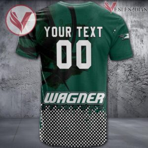 Wagner Seahawks Basketball Grunge Pattern Unique Personalized T Shirts - Vesles2014S 1