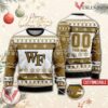 Wake Forest College Rugby Custom Ugly Christmas Sweater, Unique Gift For Fans - Vesles2014s