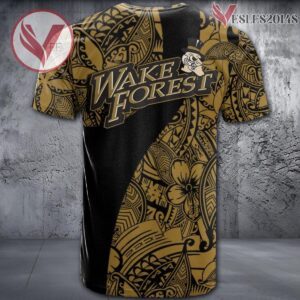 Wake Forest Demon Deacons NCAA Polynesian Pattern Shirt, Unique Gifts For Fans - Vesles2014s 1