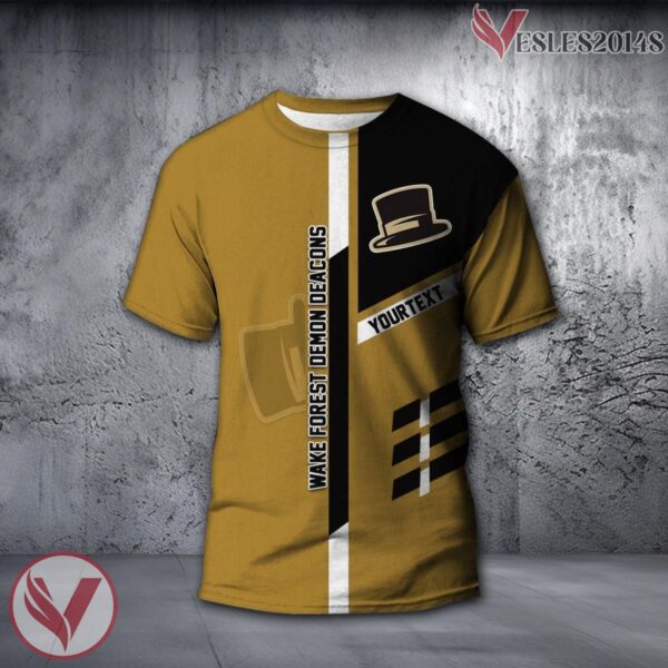 Wake Forest Demon Deacons Personalized Shirt, Unique Gifts For NCAA Fans - Vesles2014s