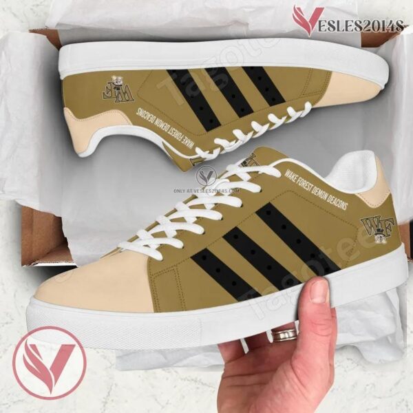 Wake Forest Demon Deacons Print Stan Smith Shoes, Best Sneaker For Fans - Vesles2014s 1