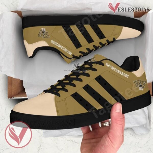 Wake Forest Demon Deacons Print Stan Smith Shoes, Best Sneaker For Fans - Vesles2014s