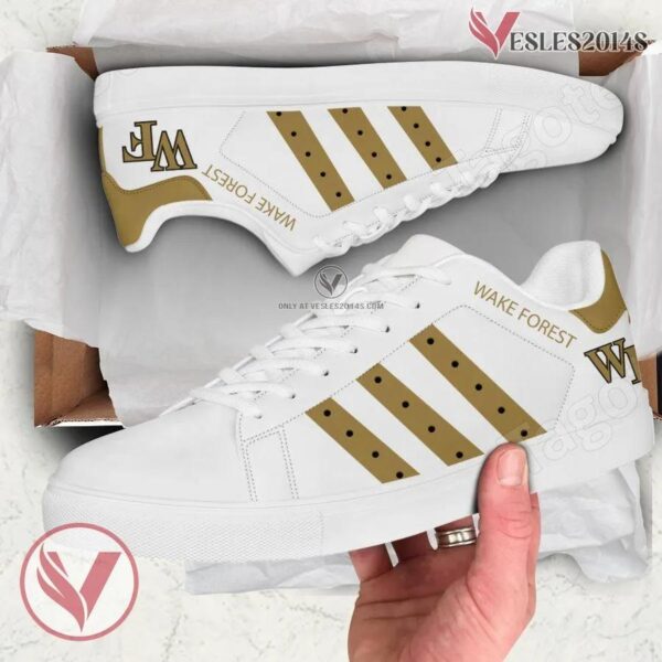 Wake Forest NCAA Stan Smith Shoes For Men And Womens - Vesles2014s