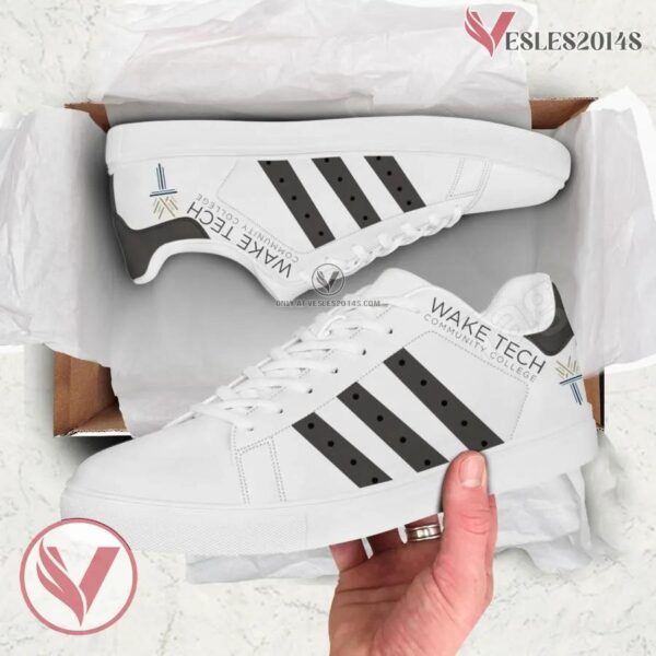 Wake Technical Community College Iconic Sneakers, Unique Sneaker For Fans - Vesles2014s