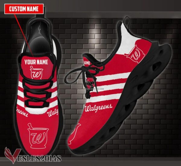 Walgreens Logo Custom Shoes Style 1, Best Running Shoes For Fans - Vesles2014S