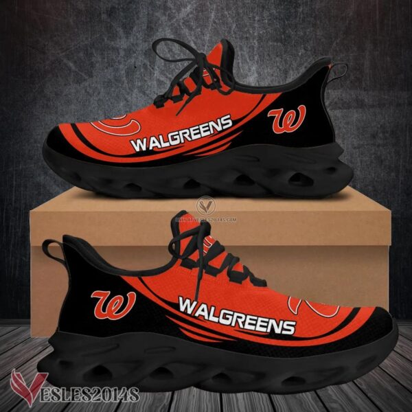 Walgreens Logo Custom Shoes Style 8, Best Running Shoes For Fans - Vesles2014S