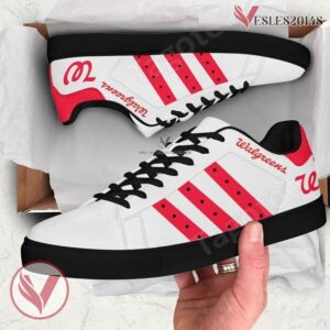 Walgreens Logo Print Stan Smith Shoes, Unique Sneaker For Fans - Vesles2014s 1