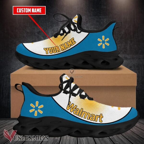 Walmart Logo Custom Shoes Style 1, Best Running Shoes For Fans - Vesles2014S