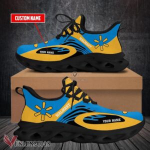 Walmart Logo Custom Shoes Style 100, Best Running Shoes For Fans - Vesles2014S