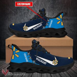 Walmart Logo Custom Shoes Style 115, Best Running Shoes For Fans - Vesles2014S
