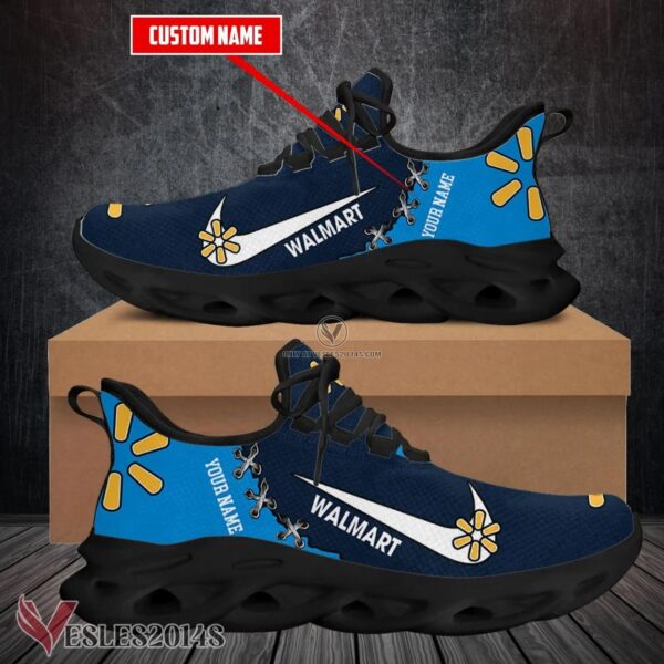 Walmart Logo Custom Shoes Style 115, Best Running Shoes For Fans - Vesles2014S