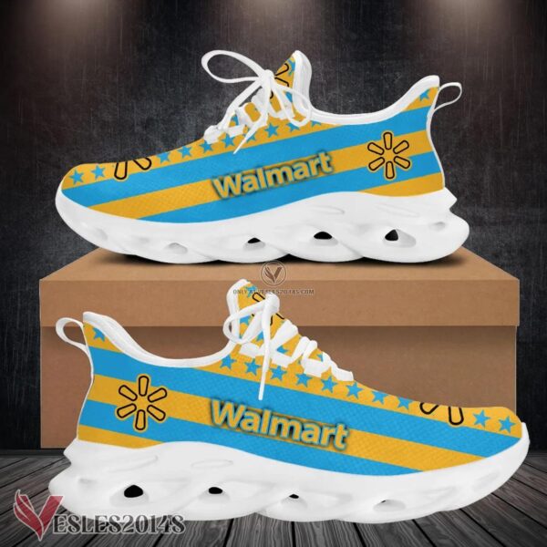 Walmart Logo Custom Shoes Style 166, Best Running Shoes For Fans - Vesles2014S 1