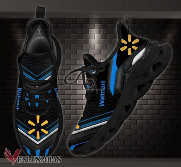 Walmart Logo Custom Shoes Style 169, Best Running Shoes For Fans - Vesles2014S