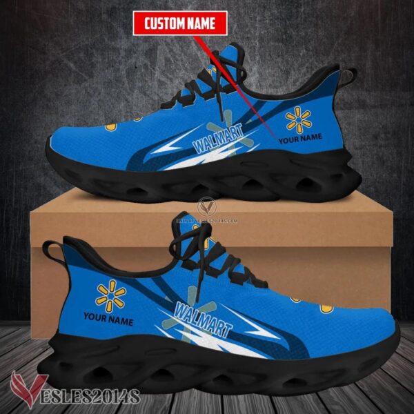 Walmart Logo Custom Shoes Style 20, Best Running Shoes For Fans - Vesles2014S
