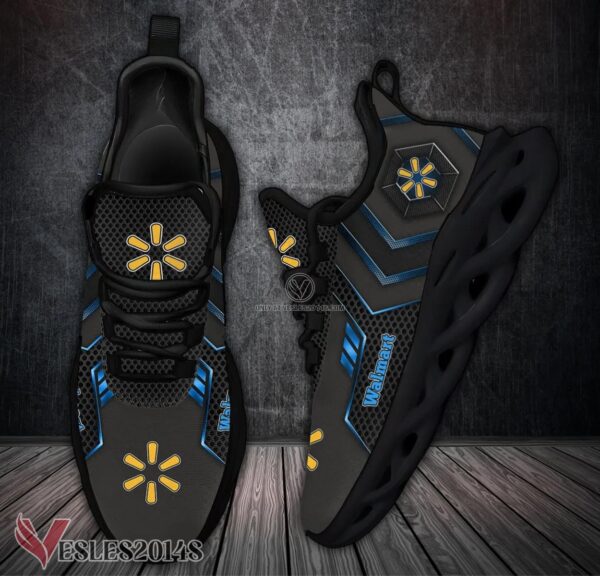 Walmart Logo Custom Shoes Style 21, Best Running Shoes For Fans - Vesles2014S