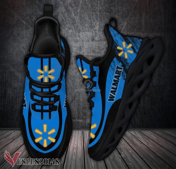 Walmart Logo Custom Shoes Style 22, Best Running Shoes For Fans - Vesles2014S