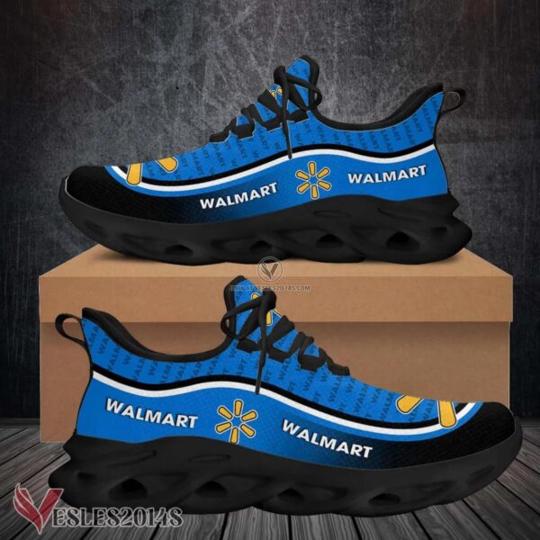 Walmart Logo Custom Shoes Style 22, Best Running Shoes For Fans - Vesles2014S