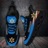 Walmart Logo Custom Shoes Style 23, Best Running Shoes For Fans - Vesles2014S