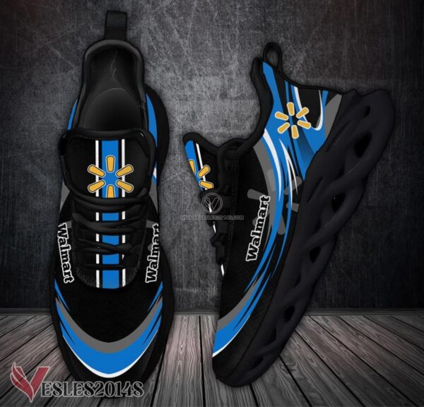 Walmart Logo Custom Shoes Style 26, Best Running Shoes For Fans - Vesles2014S