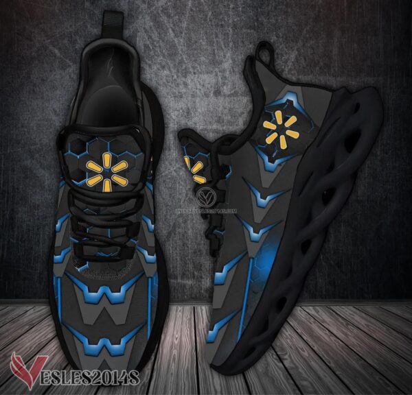 Walmart Logo Custom Shoes Style 37, Best Running Shoes For Fans - Vesles2014S