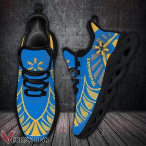 Walmart Logo Custom Shoes Style 47, Best Running Shoes For Fans - Vesles2014S
