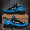 Walmart Logo Custom Shoes Style 58, Best Running Shoes For Fans - Vesles2014S