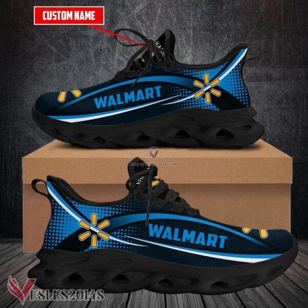 Walmart Logo Custom Shoes Style 66, Best Running Shoes For Fans - Vesles2014S