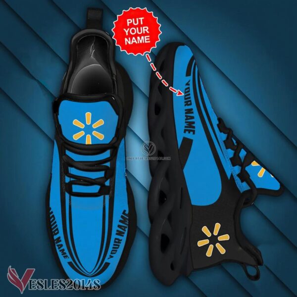Walmart Logo Custom Shoes Style 67, Best Running Shoes For Fans - Vesles2014S