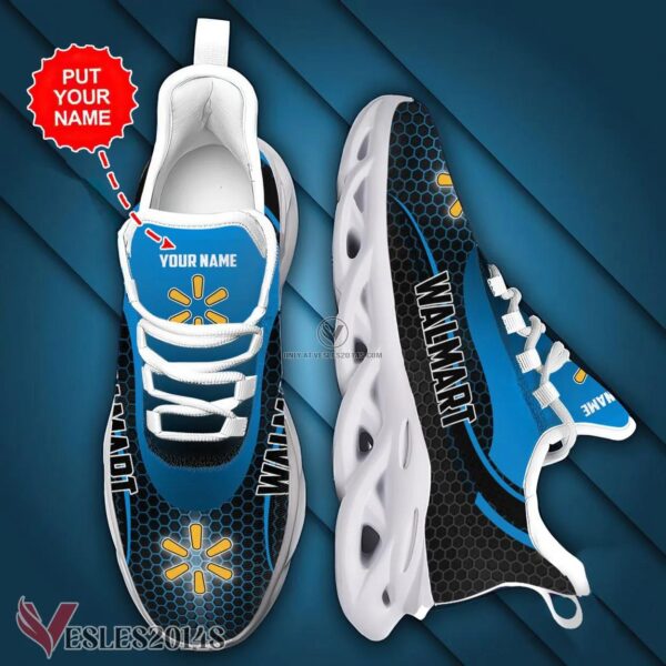 Walmart Logo Custom Shoes Style 70, Best Running Shoes For Fans - Vesles2014S 1