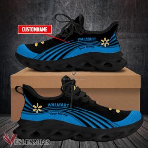 Walmart Logo Custom Shoes Style 72, Best Running Shoes For Fans - Vesles2014S