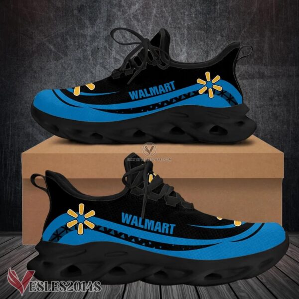 Walmart Logo Custom Shoes Style 74, Best Running Shoes For Fans - Vesles2014S