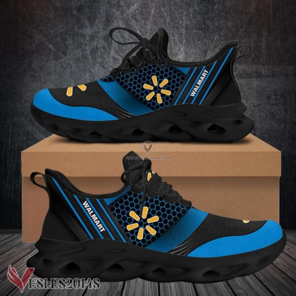 Walmart Logo Custom Shoes Style 75, Best Running Shoes For Fans - Vesles2014S