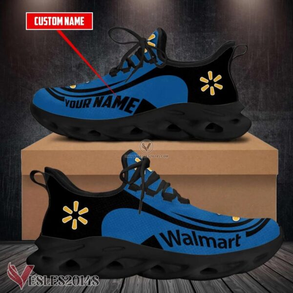Walmart Logo Custom Shoes Style 8, Best Running Shoes For Fans - Vesles2014S