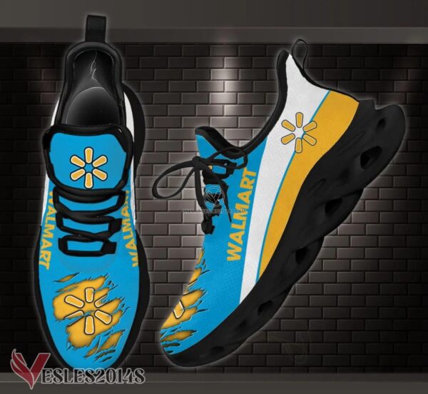 Walmart Logo Custom Shoes Style 89, Best Running Shoes For Fans - Vesles2014S