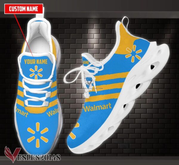 Walmart Logo Custom Shoes Style 9, Best Running Shoes For Fans - Vesles2014S 1