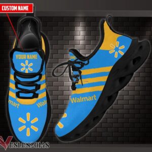 Walmart Logo Custom Shoes Style 9, Best Running Shoes For Fans - Vesles2014S