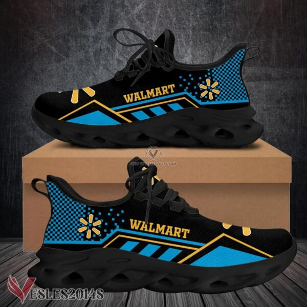 Walmart Logo Custom Shoes Style 91, Best Running Shoes For Fans - Vesles2014S