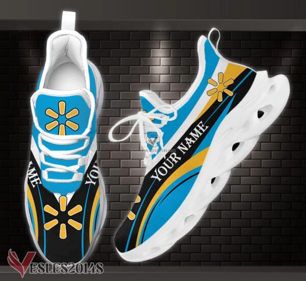 Walmart Logo Custom Shoes Style 92, Best Running Shoes For Fans - Vesles2014S 1