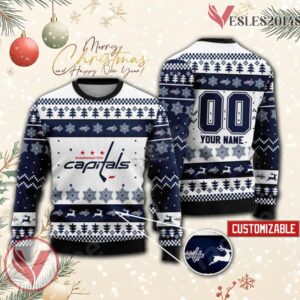 Washington Capitals Hockey Custom Ugly Christmas Sweater, Unique Gift For Fans - Vesles2014s