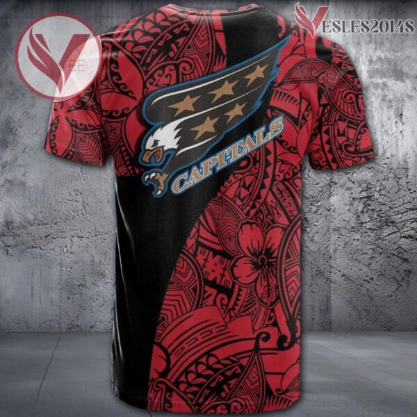 Washington Capitals Polynesian Pattern Shirt, Unique Gifts For NHL Fans - Vesles2014s 1