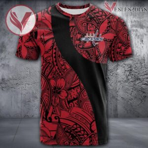 Washington Capitals Polynesian Pattern Shirt, Unique Gifts For NHL Fans - Vesles2014s